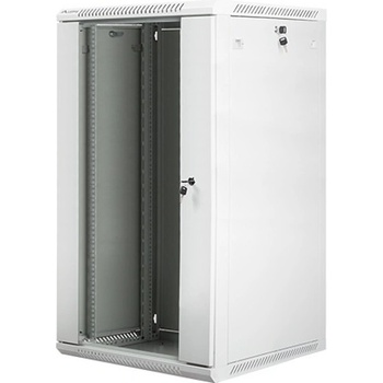 Lanberg Комуникационен шкаф Lanberg WF01-6622-10S, 19", 22U, 600 x 600 x 1085 mm, сив (WF01-6622-10S)