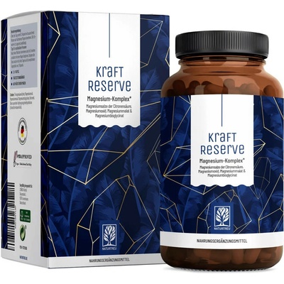 Naturtreu Kraft Reserve Magnesium komplex 180 vegan kapsúl