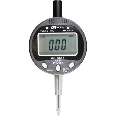 KS Tools 300.0565 Digitálny presný číselník 0-10 mm
