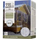 Solight LED vánoční závěs rampouchy 120 LED 3m x 0,7m přívod 6m venkovní teplé bílé světlo paměť časovač 1V40-WW