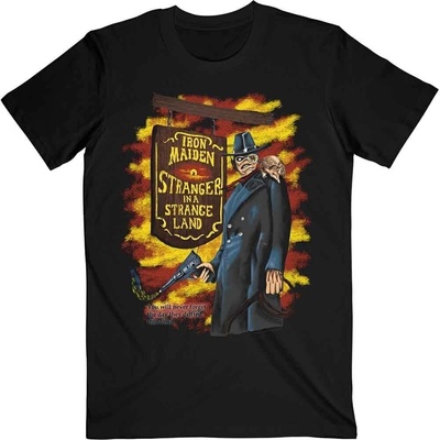 Iron Maiden Stranger In A Strange Land (Back Print) Black L Риза (IMTEE111MB03)