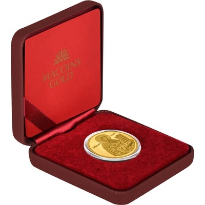 Macoins gold Златен медал Свети Василий Велики