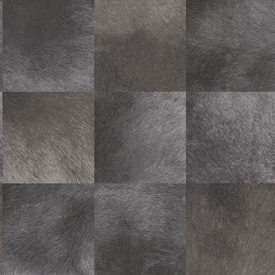 Origin 347327 Vliesová tapeta štvorcový vzor imitácie sivej kožušiny Luxury Skins rozmery 0,53 x 10,05 m