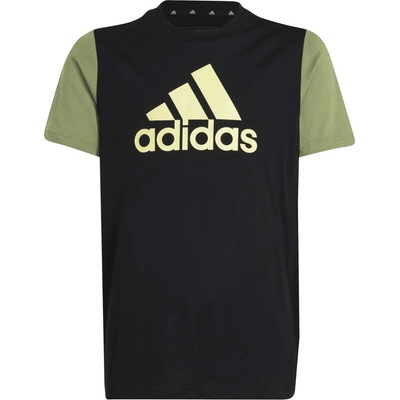 adidas Logo M čierna svetlo zelená
