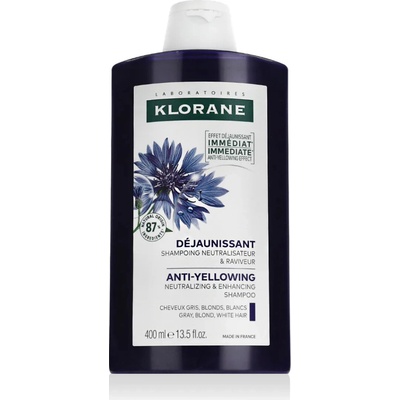 Klorane Anti-Yellowing Neutralizing & Enhancing Shampoo 400 ml