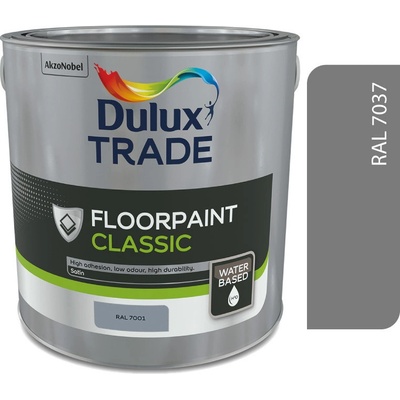 Dulux Floorpaint Classic RAL 7037 svetlošedá 3kg