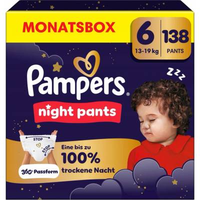 Pampers Night Pants 6 138 ks