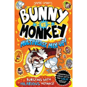 Bunny vs Monkey: Multiverse Mix-up! (ISBN: 9781788452922)