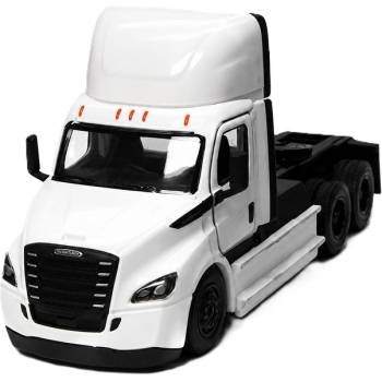 Kinsmart Метален камион Kinsmart - Freightliner eCascadia, 1: 62, бял (53144)
