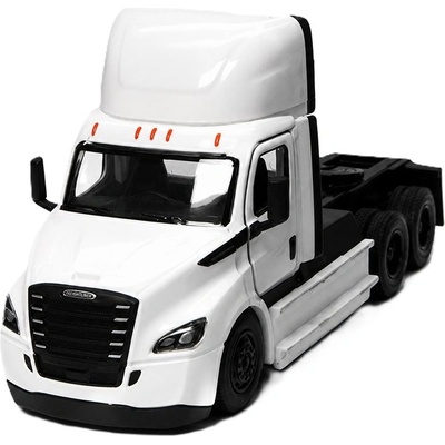Kinsmart Метален камион Kinsmart - Freightliner eCascadia, 1: 62, бял (53144)