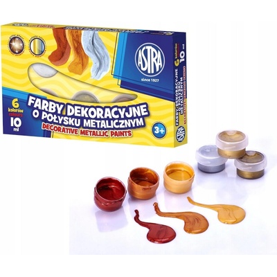 Barvy na plakáty Astra 6 ks x 10 ml