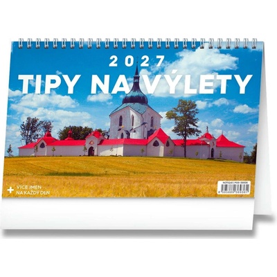 NOTIQUE Stolní Tipy na výlety 23,1 x 14,5 cm 2027