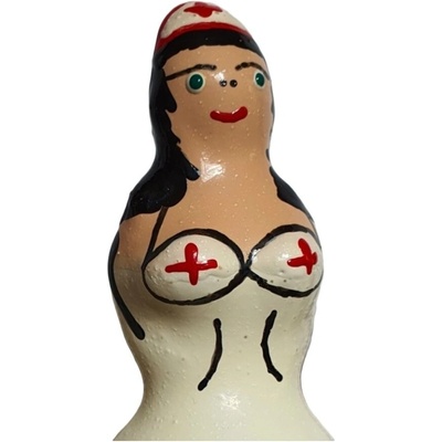 CONDOMERIE Презервативи condomerie - handpainted novelty condoms nurse black