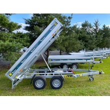 DEBON Sklápěcí přívěs PW 2.4, 300x180x35, 680 kg, 2600kg
