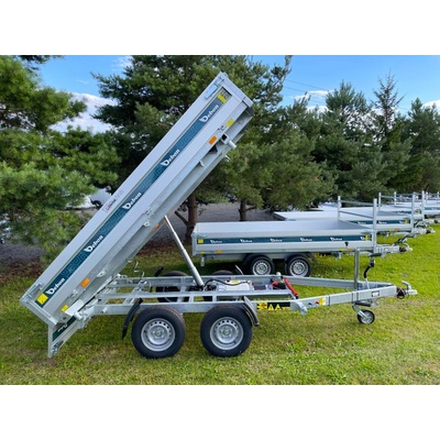DEBON Sklápěcí přívěs PW 2.4, 300x180x35, 680 kg, 2600kg