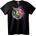 NOONEBRAND Тениска с герои от Обърнат свят - 2XL, Black