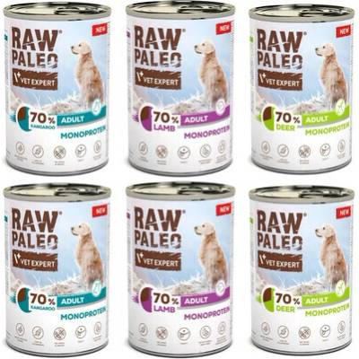 Raw Paleo Mix Chuť Monoprotein Adult 6 x 400 g