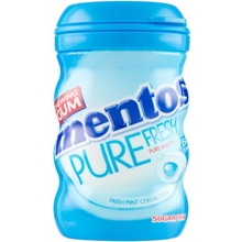 Mentos mentolové žuvačky s náplňou bez cukru 50ks 100g