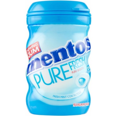 Mentos mentolové žuvačky s náplňou bez cukru 50ks 100g