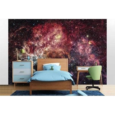 DIMEX ART Самозалепваща се флизелинова фототапета абстрактна галактика 375 x 250 см