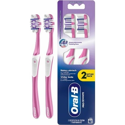Oral-B Pro-3DWhite Manuální Středně Tvrdá Vlákna ě ks