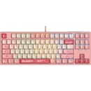 A4Tech Bloody Energy Pink S87 BLMS TKL RGB Backlit Red Switch (A4-KEY-S87-PINK)