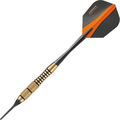 Sada šípok Harrows soft Matrix 18gK, Brass