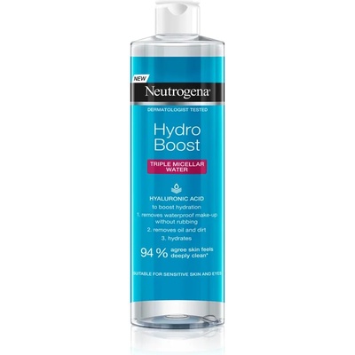 Neutrogena Hydro Boost® мицеларна вода 3в1 400ml