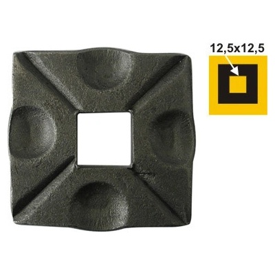 EKOfence Rozeta 52x52, t6mm 5912
