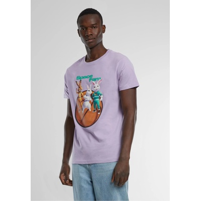 Mister Tee Тениска Space Fam Tee lilac XXLUB-MT2800-00145 - Тъмносив, размер S