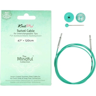 KnitPro Mindful otočné lanko 94 cm