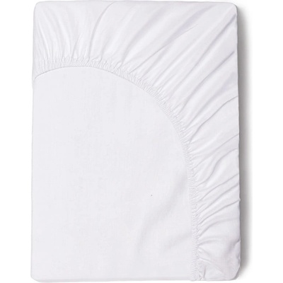 HIP Бял чаршаф от еластичен памучен сатен , 140 x 200 cm - HIP (0280.00.44)