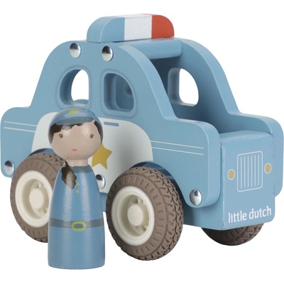 Little Dutch Policejní auto dřevěné