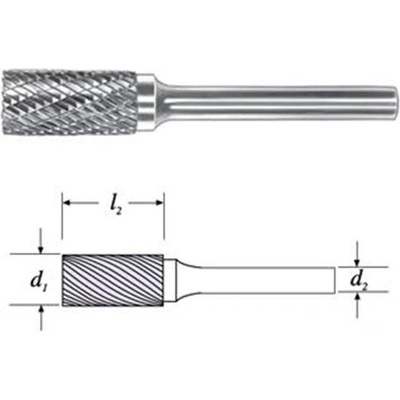 SGS 20153 (SA-4M) - Fréza technická SA-4M válcová pr. 11,0x25mm, stopka 6mm