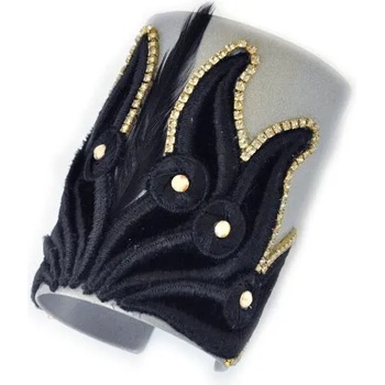 Image 1 of Dannyra Гривна с уникален дизайн, вълнена дантела и Swarovski Dannyra Jewels