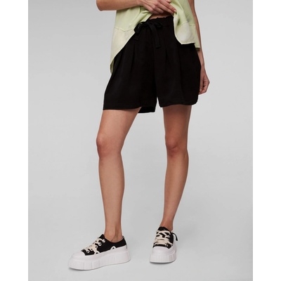Deha Dámské Plátěné Kraťasy černé