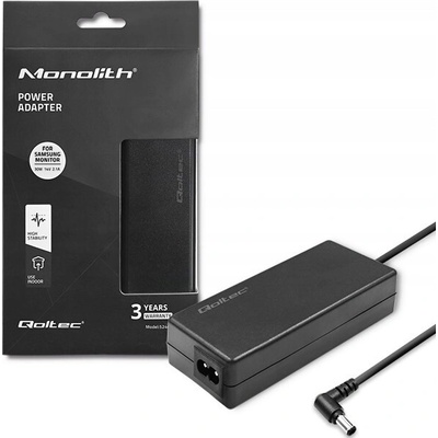 Napájecí adaptér pro monitor Qoltec 14 V 2,1 A 30 W