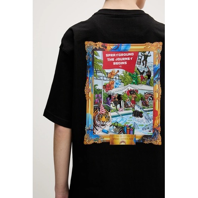 Sprayground Памучна тениска Sprayground (SP311BLK)