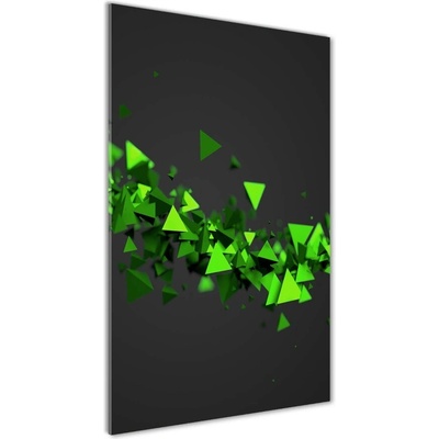 Vertikálny fotoobraz na skle Geometrická vlna 50x100 cm