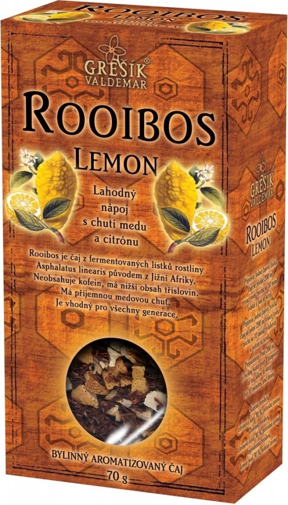 Grešík Rooibos lemon 70 g
