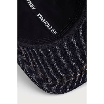 Armani Exchange шапка с козирка мъжка от деним (XM003234.AF27235)