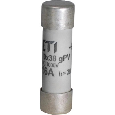 002625077 Pojistka válcová CH10x38 gPV 12A/1000V DC, ETI