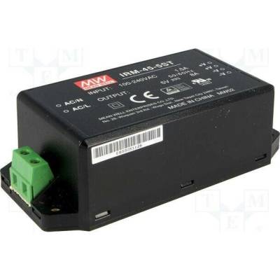 MEAN WELL IRM-45-5ST Napájecí zdroj: spínaný; k vestavbě,modulový; 40W; 5VDC; 8000mA