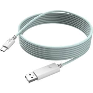 GameSir 3M USB Type-C / Data Transfer / Кабел - White & Cyan