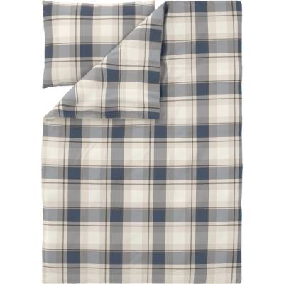 Livarno Obojstranná obliečky z jemného flanelu 140x200 70x90 modrá 100412489