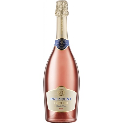 Chateau Topoľčianky Prezident Rosé Doux 8% 0,75 l (holá láhev)