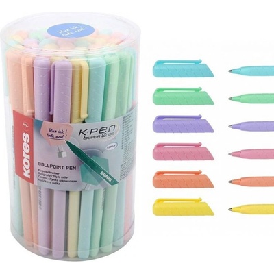 Kores K0 Pen pastel soft povrch trojhranné 1 mm