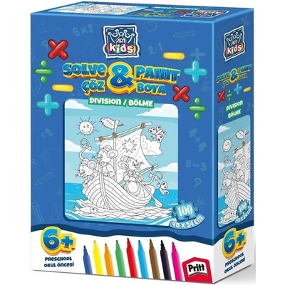 Art Puzzle Пъзел за оцветяване Art Puzzle от 100 части - Кораб (5849)