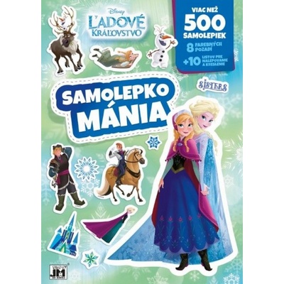 Samolepkománia Ľadové kráľovstvo Disney