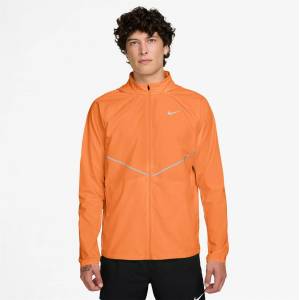 Nike Яке Nike Miler Men's Repel Running Jacket - Total Orange